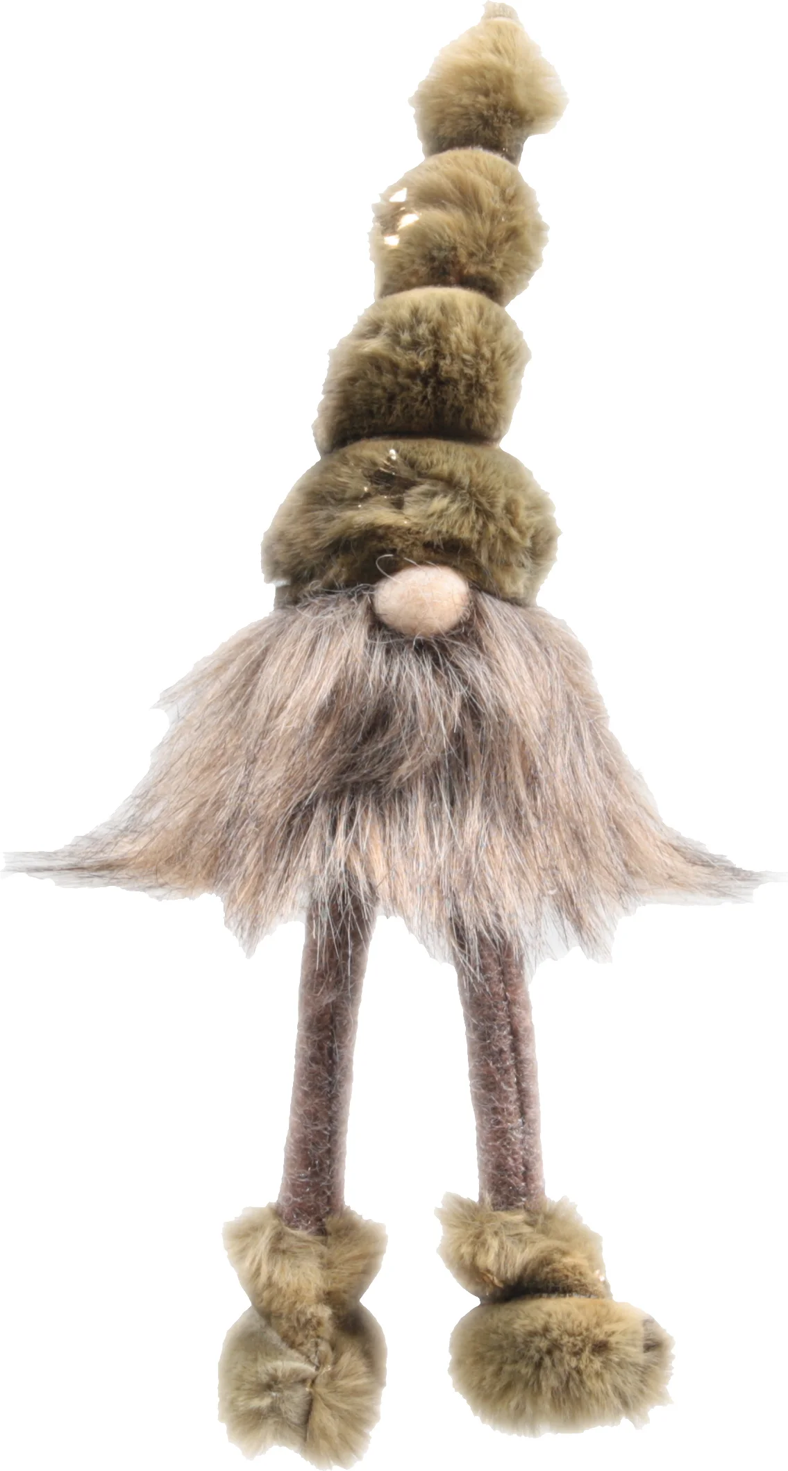 Sid kerstfiguur Gert gnoom groen 10 x 9 x 30 cm