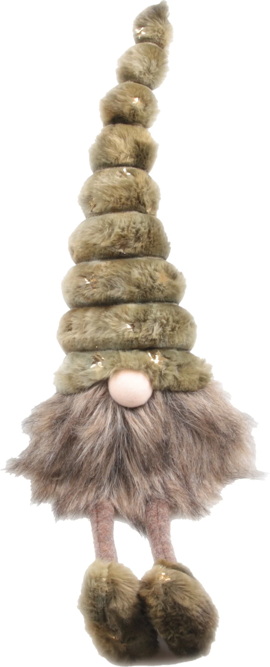 Sid kerstfiguur Gert gnoom groen 16 x 15 x 56 cm