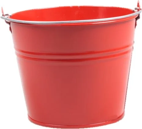 Zinc Collection plantenemmer Elena rood 23 x 23 x 18 cm
