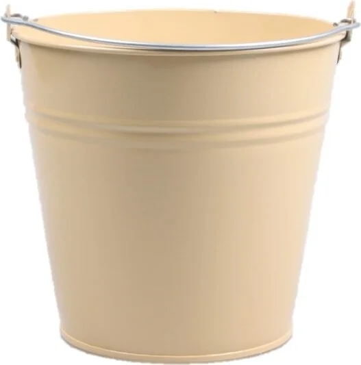 Zinc Collection plantenemmer Janne beige 24,5 x 24,5 x 23 cm