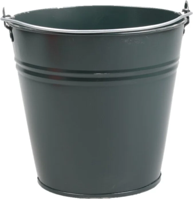 Zinc Collection plantenemmer Janne groen 24,5 x 24,5 x 23 cm