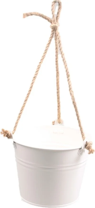 Zinc Collection hangpot Sanvi crème 23 x 23 x 18 cm