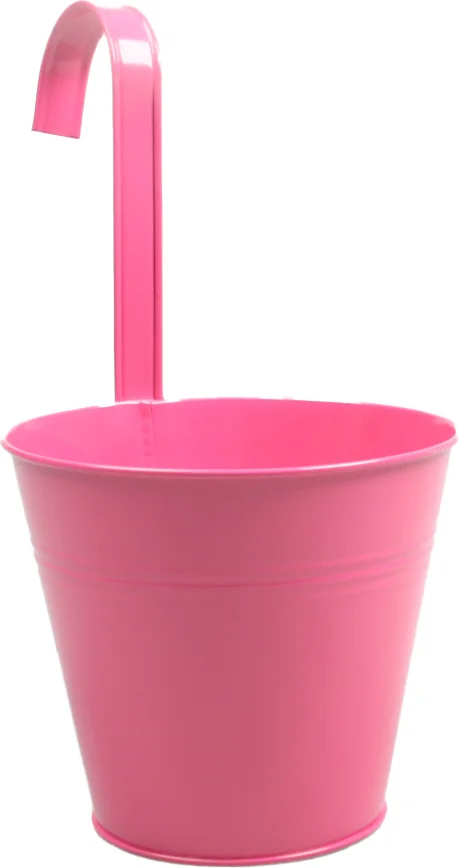 Zinc Collection hangpot Zyra roze 13,5 x 14,5 x 28 cm
