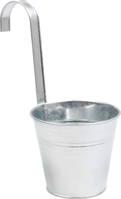 Zinc Collection hangpot Zyra zink 16,5 x 16,5 x 30 cm