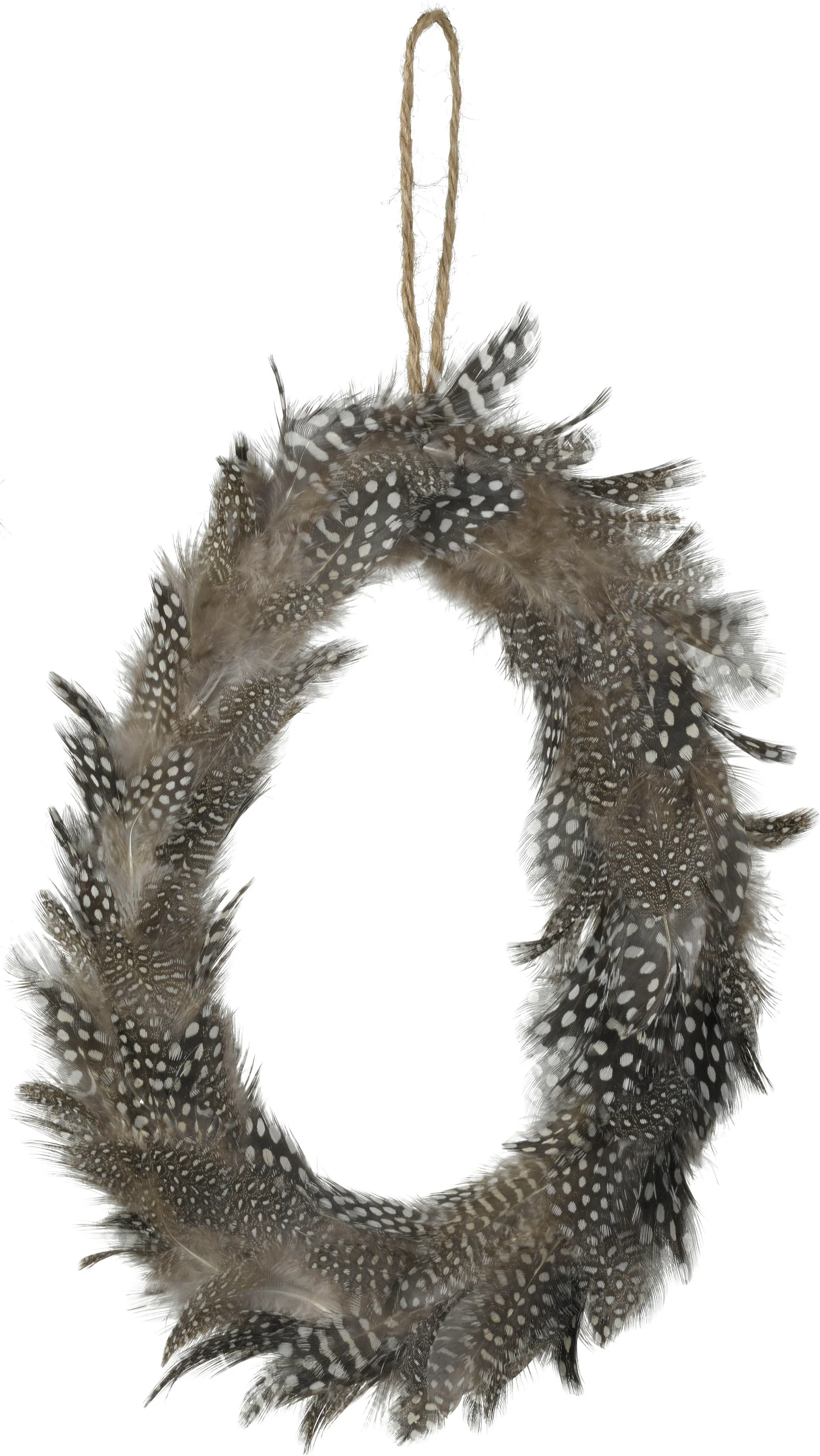 Verenkrans ovaal naturel D 24 cm