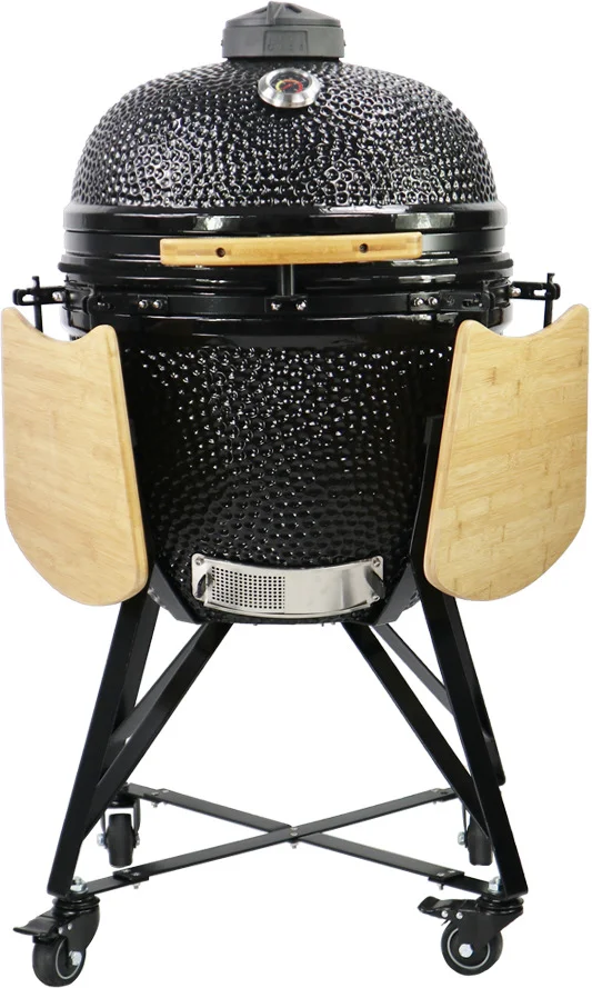 Urban Chef kamado barbecue Large zwart 128 x 80 x 120 cm