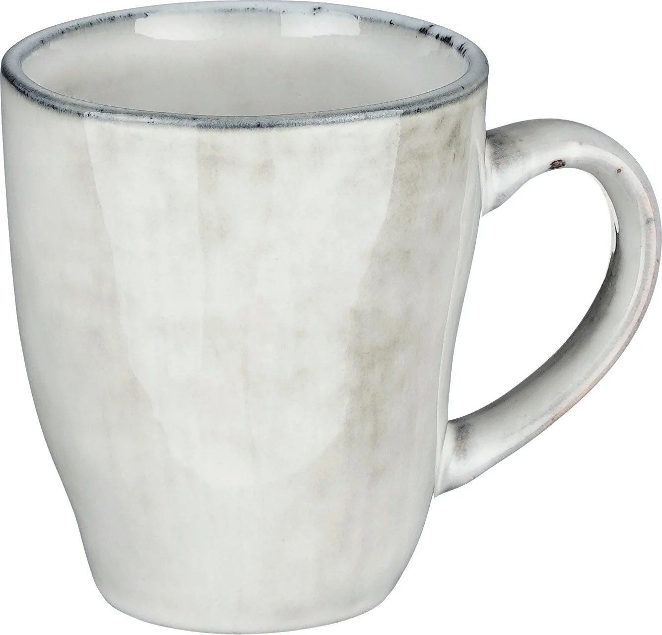 Mica Decorations mok Tabo grijs D 7,5 H 8,5 cm