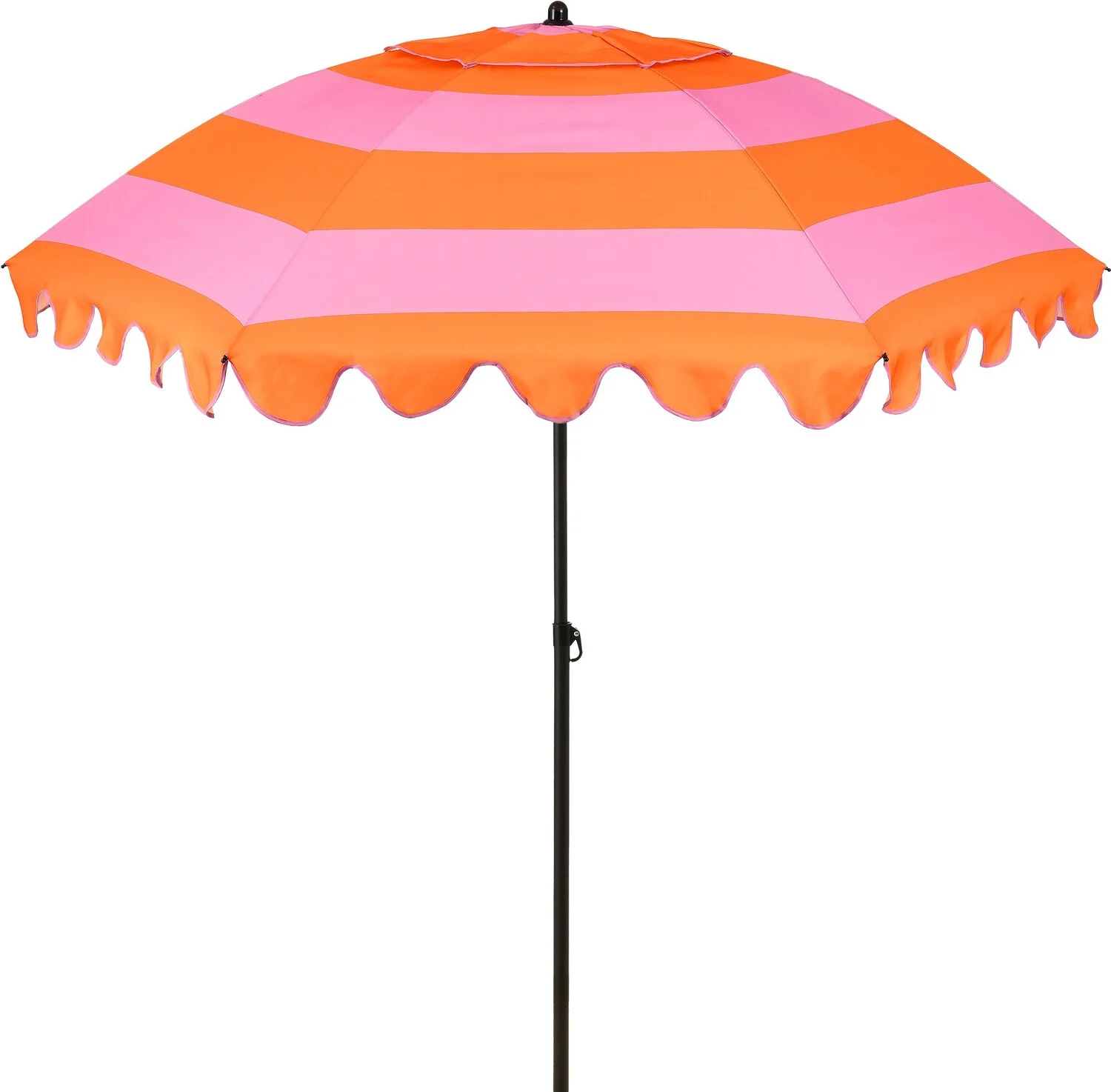 Mica Decorations parasol oranje D 197 H 238 cm