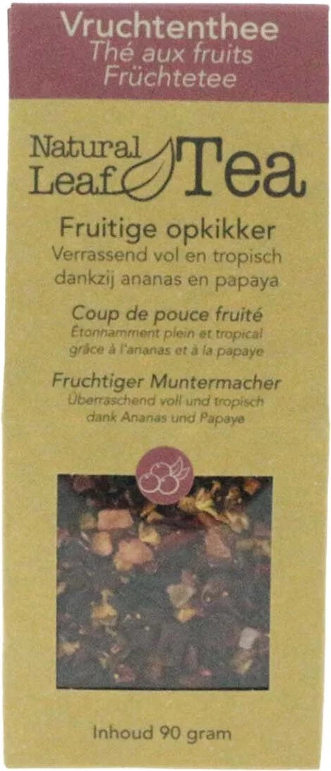 Natural Leaf Tea thee Fruitige Opkikker 90 g