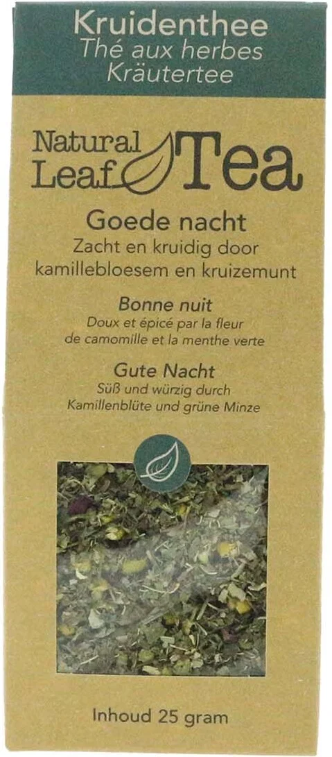 Natural Leaf Tea thee Goede Nacht 25 gr