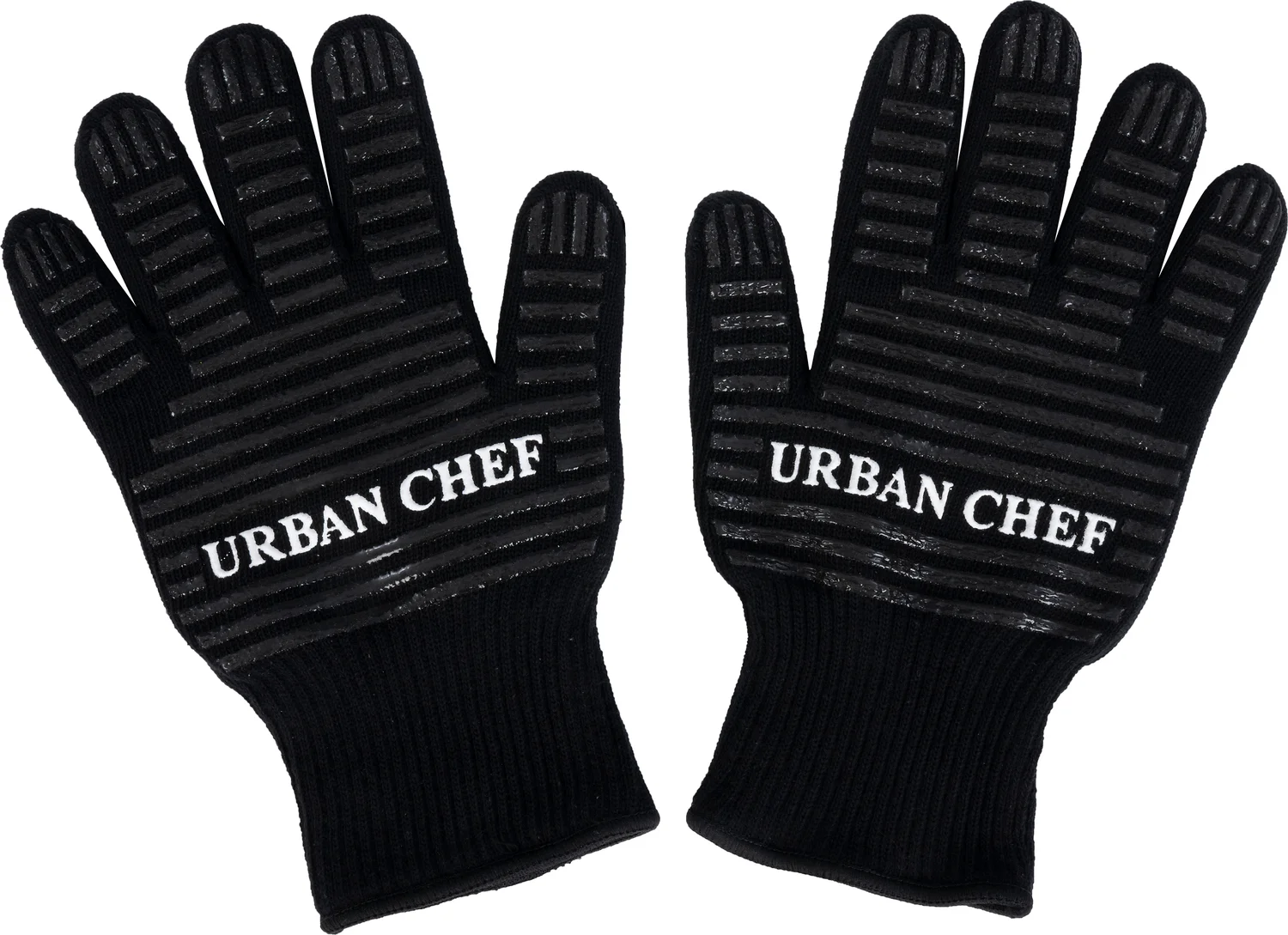 Urban Chef handschoenen zwart L 2 stuks