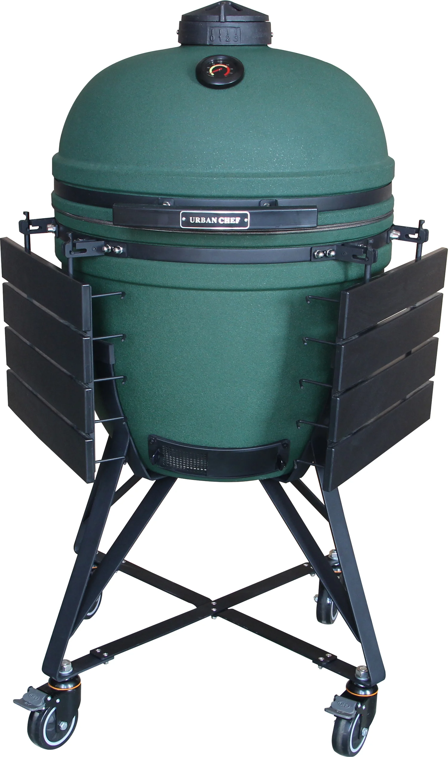 Urban Chef kamado barbecue Large Deluxe groen 128 x 80 x 120 cm