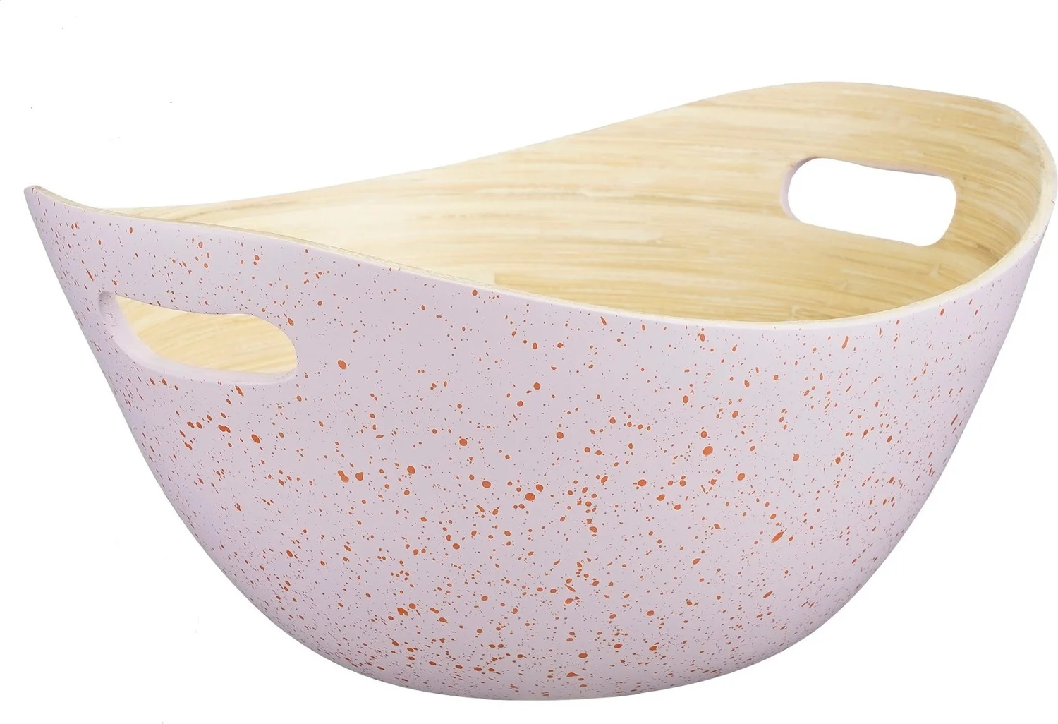 Mica Decorations schaal Mirian paars 30 x 25 x 13,5 cm