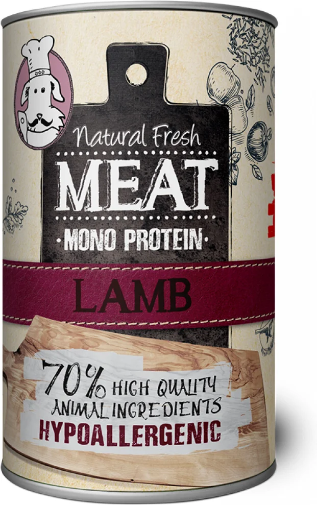 Natural Fresh natvoer Mono Protein lam 400 g