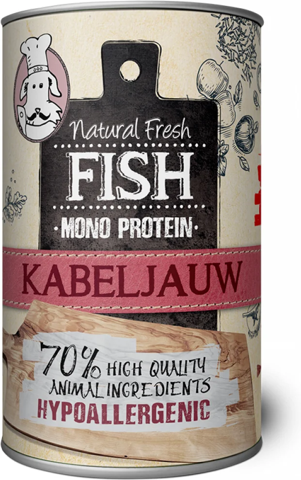 Natural Fresh natvoer Mono Protein kabeljauw 400 g