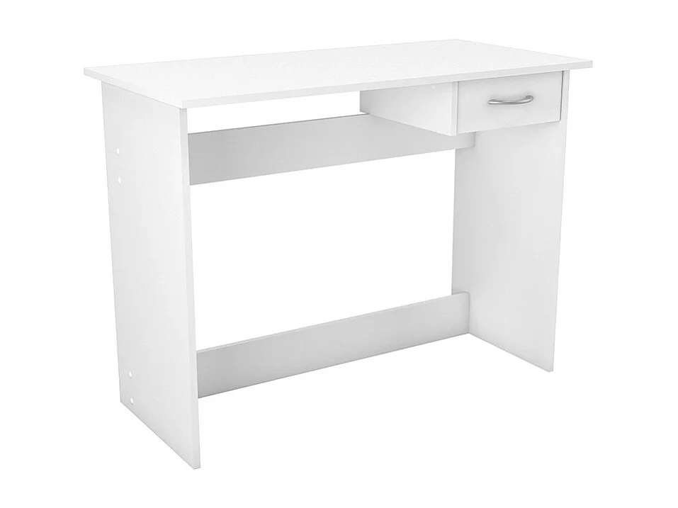 Junior bureau wit Alpin met opberglade, MDF, 100 cm, voor kinderen, Franse productie